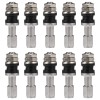 GEARZAAR 10* Stainless Steel Wheel Tire Valve Stems Hight Pressure