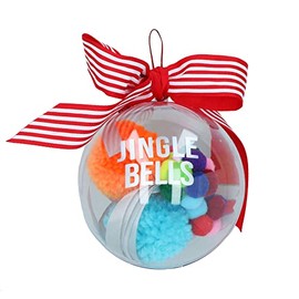 AB TOOLS Cat Gift Christmas Festive Multi Texture Jingle Bells Cat Kitten Play Toy Bauble