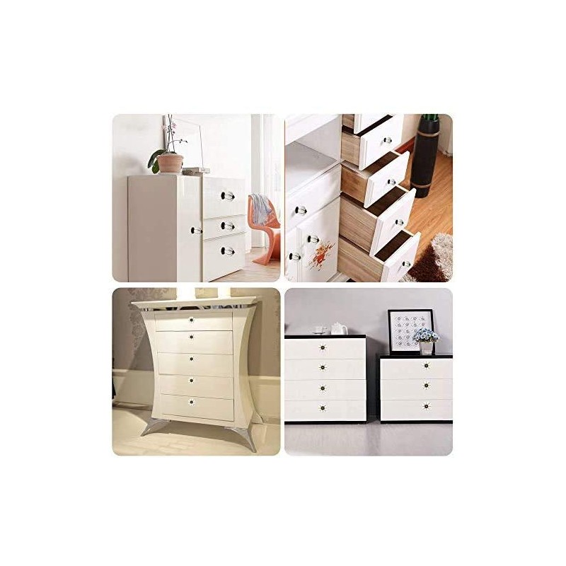 Cabinet Knobs,GLE2016 Ceramic Dresser Knobs Pumpkin Drawer Knobs for Kitchen