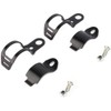 ANCLLO Motorcycle Turn Signal Handlebar Mount Black Turn Signal Light