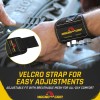 NoBrand Magnetic Wristband for Holding Screws, Nails, Drill Bits-Black-Bla