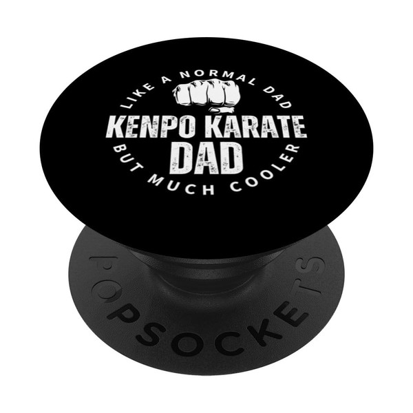 Kenpo Karate Dad Vater Zitat Funny American Kenpo PopSockets Klebender