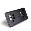 WOZUA Front Bumper License Plate Bracket Mount Holder for 2015