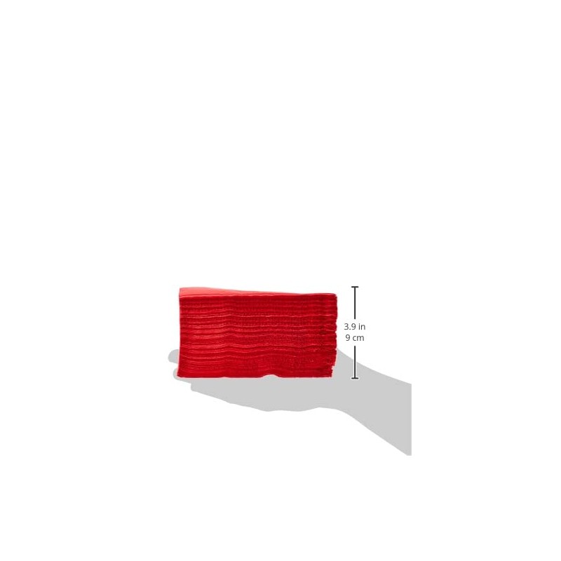 Maxima VSMAX33/2R Napkins 2-Ply 330 x 330 mm - Red,