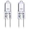 GY6.35 Light Bulbs, 12V 35W Crystal Clear Halogen Bulb 2