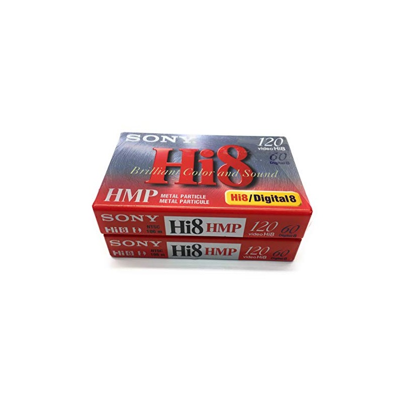 Sony Hi 8mm HMP Metal Particle Video Tape (120 Min.)