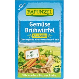 Vegetable Stock Cube Low Salt with Organic Yeast