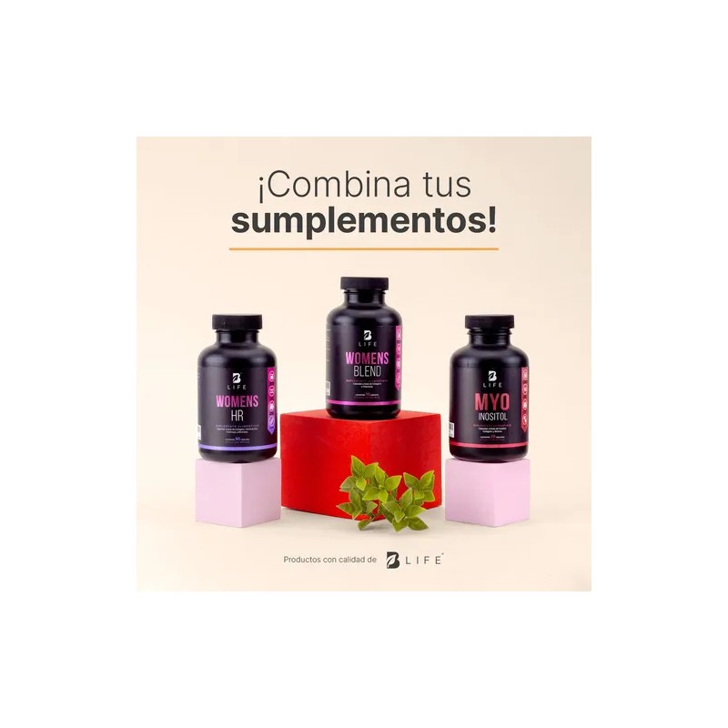 Multivitamínico De Mujer 90 Cápsulas Vitaminas Mujer B Life