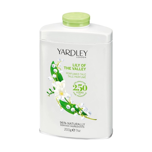 Yardley of London Lily of The Valley 7.0 oz Perfumed Talc