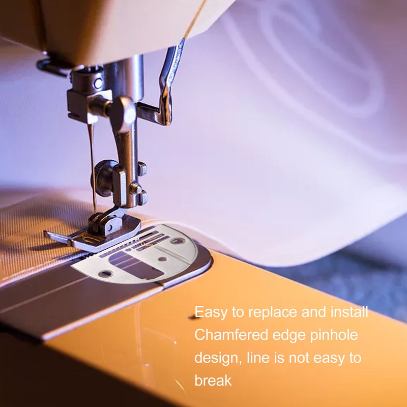 5 Pcs Industrial Sewing Machine Needle Plate High Hardness Rustproof