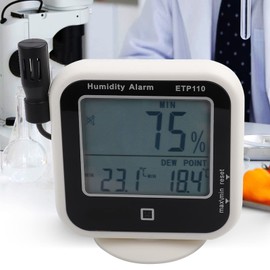 ETP110 ThermO Hygrometer Digital ThermO Hygrometer Dew Point Meter Temperature and Humidity Monitor for Home Office Laboratory