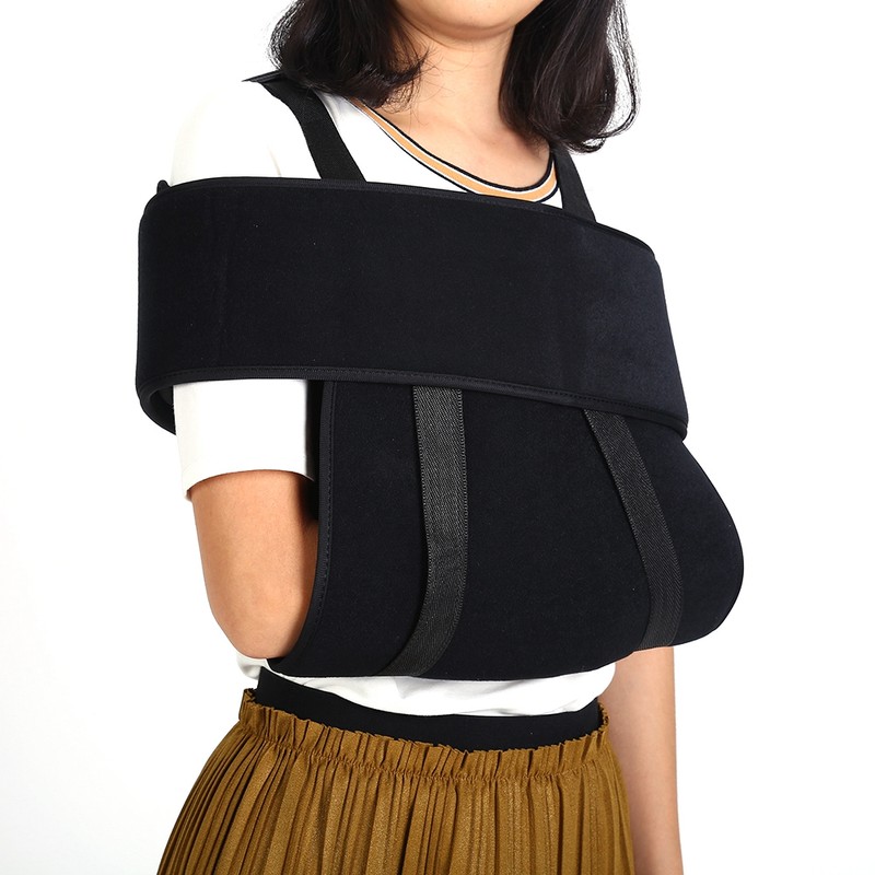 Adjustable Medical Arm Shoulder Support Sling Immobilizer Brace Broken Fractured