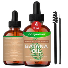 cozyuever 4 Oz Batana Oil for Hair Growth - 100% Pure Natural Batana Oil - Hair Growth Oil Promotes Hair & Scalp for Thicken Hair, Split Ends, Fragile and Dry Hair for Men & Women