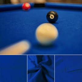 Metaball Professional Pre Cut Pool Table Felt Cloth with 6 PCS Bottom Cloth - Choose for 7, 8 or 9 Foot Table, 7 Colours for Choice (for 9 Fool Table, Navy Blue)