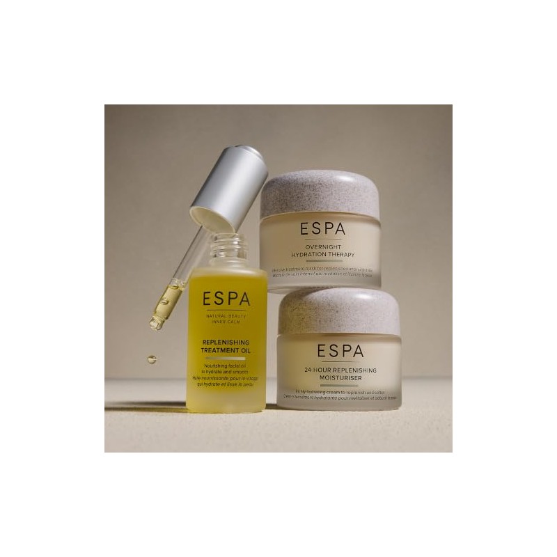 ESPA 24-Hour Replenishing Moisturiser 55ml, Rich Hydrating Face Cream