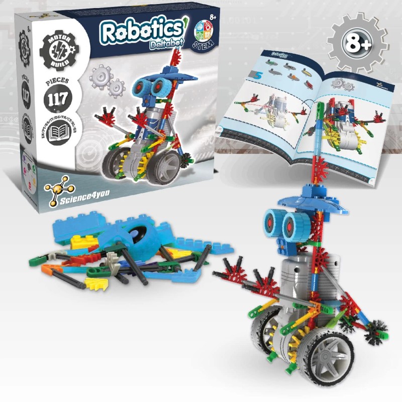 Science4you Build Your Own Robot Educational STEM Robotics Kit for