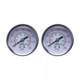 KOOBEN 2 pcs Air Pressure Gauge fit Campbell Hausfeld CSB1680521 Air Compressor