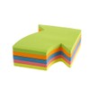 Kores - Arrow Shaped Fantasy Sticky Notes - Coloured, Self-Stick