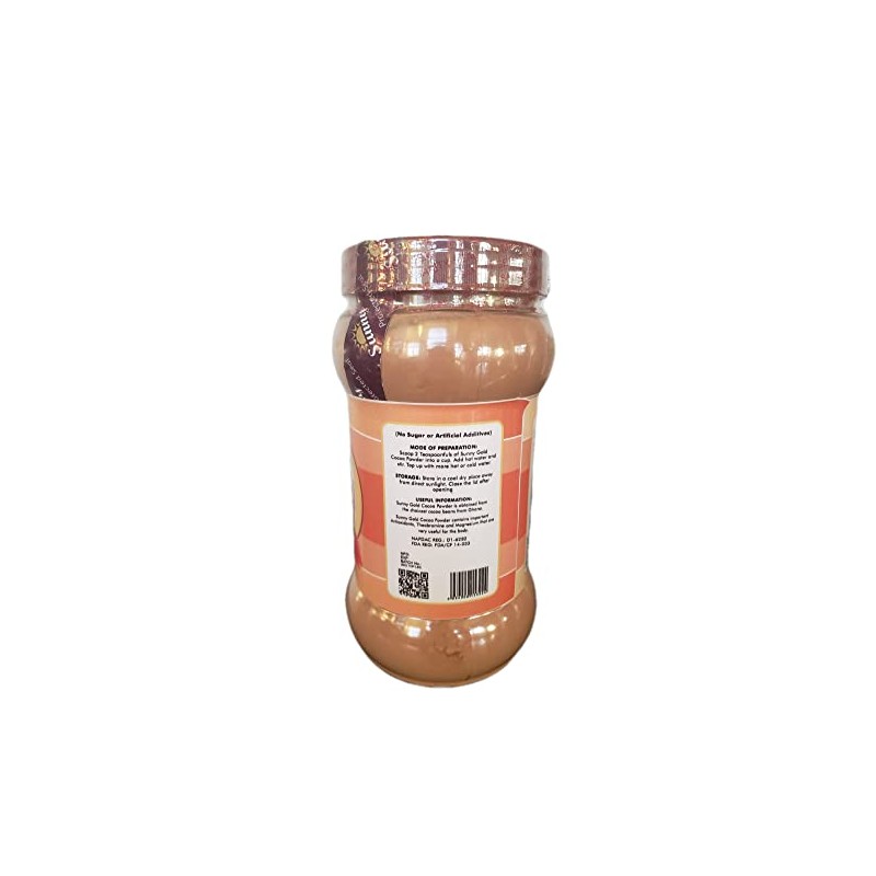 Sunny Gold Natural Cocoa Powder 14.1oz (400g) Bottle