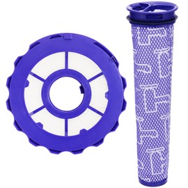 Portek - Juego de filtros diseñado para Dyson DC40 DC42 UP16 UP19 bola delgada ligera multi piso 2 aspiradoras verticales, filtros HEPA pre y post motor