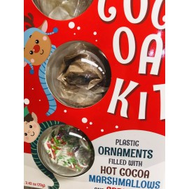 Coca-Cola Ship N 24 Hours. New-Santa’s Sweet Shop Hot Cocoa Kit. 3 Ornaments.