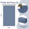 SiinvdaBZX 2 Panels Wedding Arch Draping Fabric 30" x 20Ft