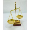 Old Traditional Goldsmith Weight (tarazu) showpiece Brass Weighing Scale Balance