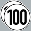 GreenIT Sticker 100 km/h 20 cm Speed Sign for Tractor