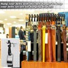 Geelin 100 Pack Belt Hanger Black Plastic Belt Hangers, Tie