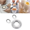 Ryaupy Gourmet Egg Topper, Stainless Steel Egg Opener, for Quick