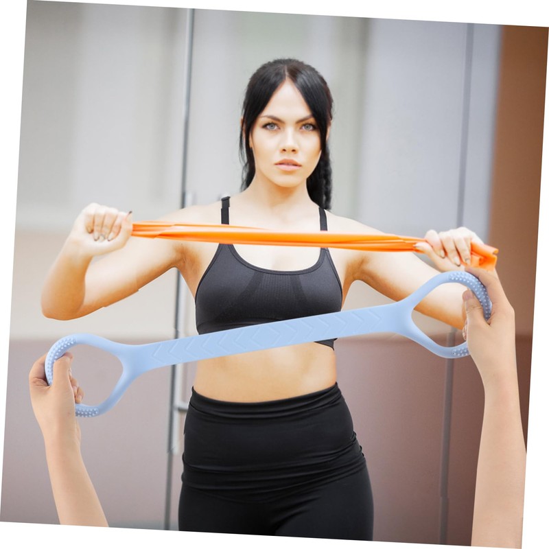 KOMBIUDA Yoga Stretch Band for Resistance Training Elastic Exercise Bands