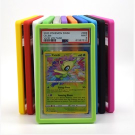 ProGuard Cards PSA Slab Guard for Standard Graded PSA Slabs 12 Colors | Exact Fit Snap Tight Protection | Shock Absorption | Matte Finish (Lime Green)