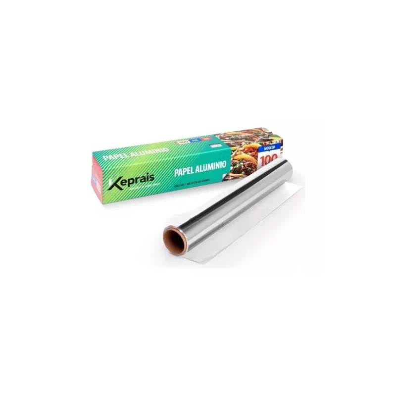 KEPRAIS 12 Rollos Papel Aluminio Mod. 100 Keprais 30 X
