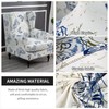 NILUOH Wing Chair Slipcovers 2 Pieces Stretch Spandex Wingback Chair