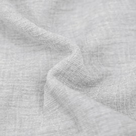 CaliTime Throw Pillow Covers Decorative 26 X 26 Inches Pack of 2 Cozy Chenille Cushion Cases for Couch Sofa Bed Living Room Home Moonbeam Gray