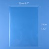 FEPITO 40 Pcs A4 Plastic File Folders Transparent A4 Cut