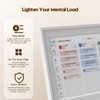 Mitoart 10.1 Inch Digital Calendar with IPS Touch Screen -
