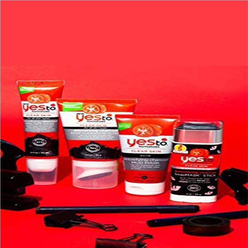 Yes To Tomatoes Detoxifying Charcoal Peel Off Face Mask, 2