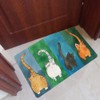 Cat Pattern Non slip Welcome Doormat Carpet Mat Indoor Outdoor
