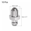 uxcell 304 Stainless Steel Straight Grease Fitting M8 x 1mm
