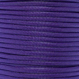 PARACORD PLANET 10 20 25 50 100 Foot Hanks and 250 1000 Foot Spools of Parachute 550 Cord Type III 7 Strand Paracord (Acid Purple 100 Feet)