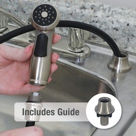 Danco 10337 Universal Premium Kitchen Sink Side Spray, Brushed Nickel