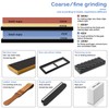Intelitopia Complete Knife Sharpening Stone Set – Dual Grit Whetstone
