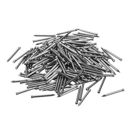 uxcell Finishing Nails Hand-Drive Hardware Carbon Steel Nail 25mm 1-inches 100pcs