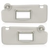 Left Driver Right Passenger Side Gray Sun Visor fit for