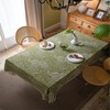 Green Table Cloths - 140 X 180CM Sage Green Rectangular
