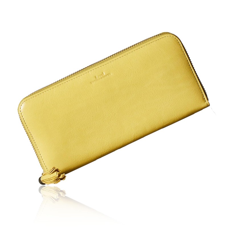 [VOICE] Italian MASINI Cowhide Leather Pitti Women's Long Wallet, Used