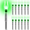 KEAUP 6/12 Pack G Lighted Nocks for Arrows with .165