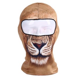 3D Balaclava Skull Animal Full Face Mask for Motorcycle Cycling Anti-UV Bandana - Color: A-06