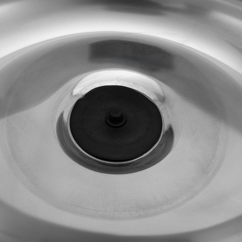 WUSILILU Corner Basin Sink, Countertop Mounted Stainless Steel Single Bowl